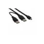 33107X USB2.0 TWIN POWER CBL 1m INLINE