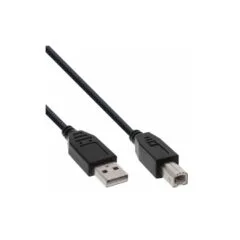 34520X 2m USB2.0 A-B M M CBL BLK INLINE