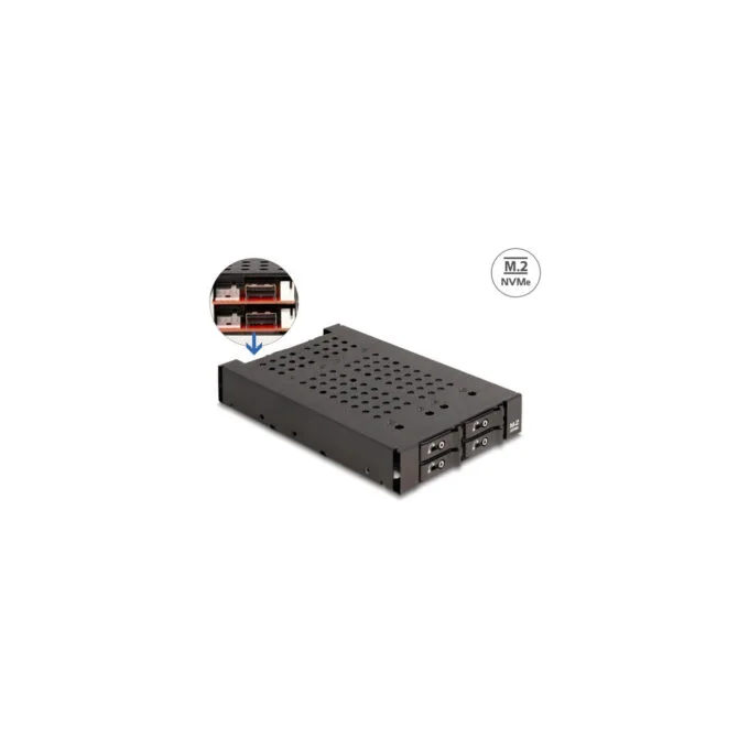 3.5′′ removable frame for 4 x M.2 NVMe SSD — image 6