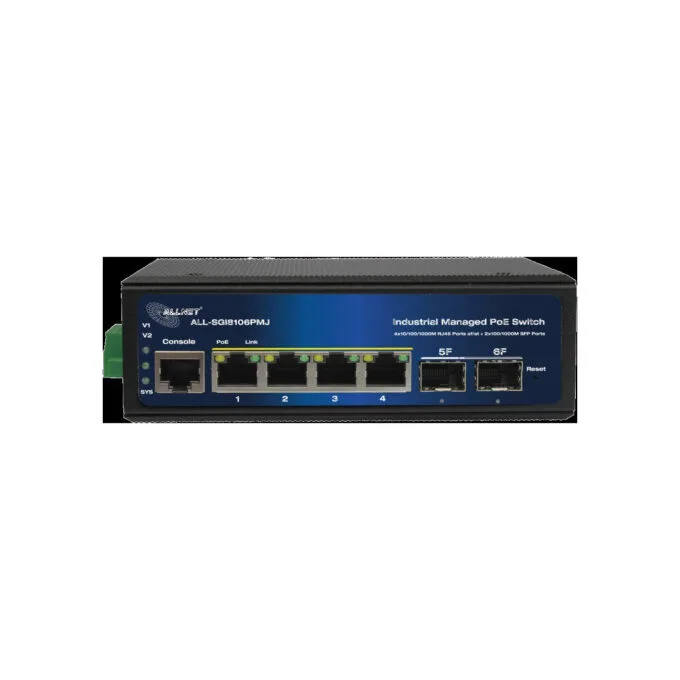 4+2P ALLNET ALL-SGI8106PMJ POE M industrial — image 3