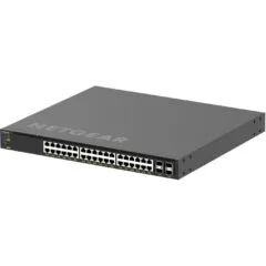 48-Port PoE Managed Switch - M4350-36X4V - Black DDR4-SDRAM 4096 MB, ARM Cortex-A57 1.8 GHz