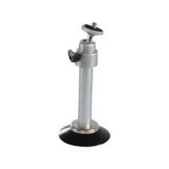 48001D MINI TRIPOD ALUMINIUM with SUCTION CUP 8.5cm HIGH, INLINE