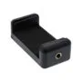 48090H UNIVERSAL MOBILE PHONE MOUNT FOR SELFIE STICK TRIPODS BLACK INLINE