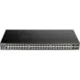 48+4P D-Link DGS-1250-52X - 48x1G RJ45 + 4xSFP+ uplinks, rackmount, web-managed