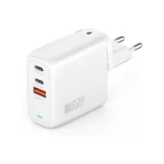 4smarts Ladegert GaN Flex 65W 2 USB-C+1 USB-A. wei