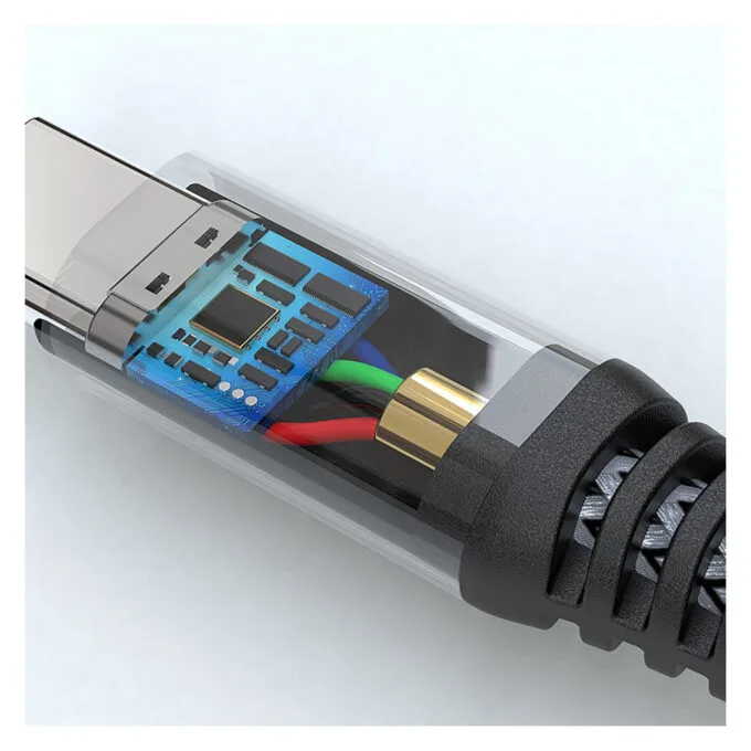 4smarts USB-C auf USB-C Kabel PremiumCord 100W 1.5m. schwarz — image 6