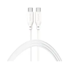 4smarts USB-C USB-C Silikon-Kabel High Flex 60W 1.5m Wei