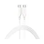 4smarts USB-C USB-C Silikon-Kabel High Flex 60W 1.5m Wei