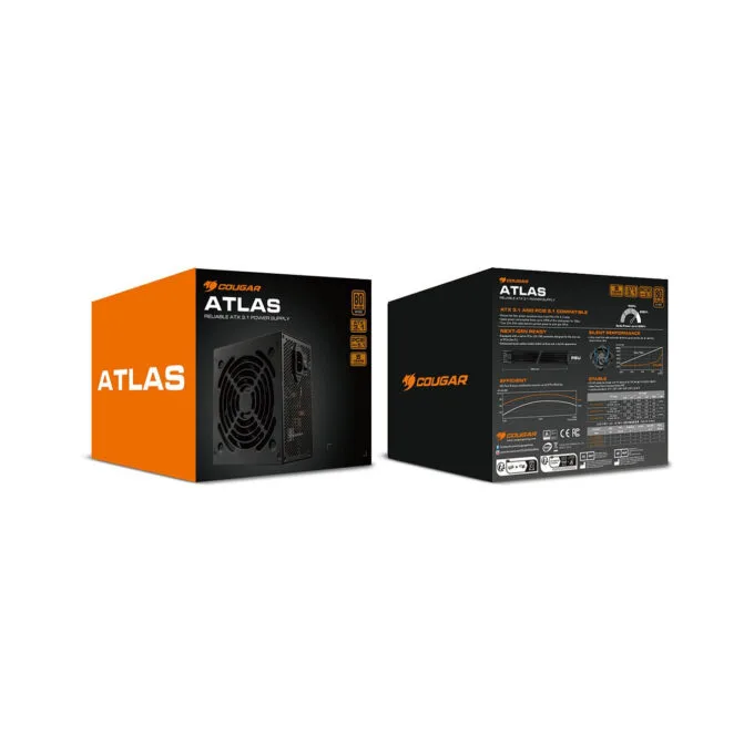 650W COUGAR Netzteil ATLAS 650W ATX3.1 80 Plus Bronze — image 8