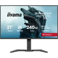 68.6 cm 27? (1920×1080) iiyama GB2771HSU-B1 16:9 FHD Fast IPS 0.4 ms 240 Hz HDMI 2× DisplayPort USB-C VESA 100×100 Black