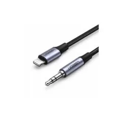 70509 1M CABLE LIGHTNING i6 MFI TO 3.5mm M AUDIO UGREEN