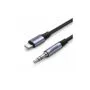 70509 1M CABLE LIGHTNING i6 MFI TO 3.5mm M AUDIO UGREEN
