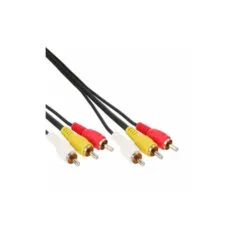 89605 5m 3x RCA M M AUDIO VIDEO CBL INLINE