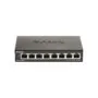 8P D-Link DGS-1100-08V2 M - DGS-1100-08V2 M - Smart Web-managed 8-Port Gigabit Switch, Fanless, Desktop