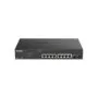 8P+2P PoE Switch - DGS-1100-10MPV2 - 8x PoE, 2xSFP, 130W, Gigabit, Smart Web-managed, Rackmount