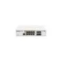 8P+4 MikroTik CRS112-8P-4S-IN PoE+ M RM - CRS112-8P-4S-IN - White, 400 MHz, 128 MB RAM
