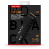 8TB WD Black SSD SN850X Heatsink POWERED BY SANDISK