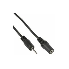 99308B AUDIO 4pin 2.5mm M to 4pin 3.5mm F CABLE INLINE