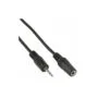 99308B AUDIO 4pin 2.5mm M to 4pin 3.5mm F CABLE INLINE