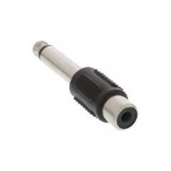 99322 AUDIO ADAP.6.35mm TO RCA MONO INLINE