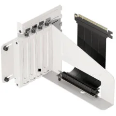 HAVN Universal Vertical GPU Kit White - 6‑Slot PCIe 5.0 Riser Kit - HVN-AS-UVGPK-50