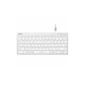 A4Tech Fstyler FBX51C Compact Dual-Mode BT/2.4G Wireless Keyboard Grey