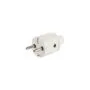 ABL 100000047 Compact Stecker. SCHUKO & fr-be. TPE. weiß. IP20. Typ 1505