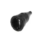 ABL 100000048 Original Kupplung. SCHUKO. Gummi (TPE). schwarz. IP20. Typ 1566