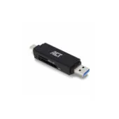 AC6375 USB-C USB-A 3.0 CARD READER ACT