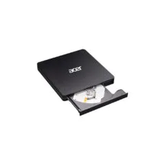 Acer Portable DVD Writer - AXD001 - Black, USB 3.2 Gen1, Slot-Load DVD±RW, External