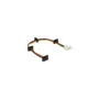 Adapter cable 4-pin (5.25') male to 4x SATA 15-pin female