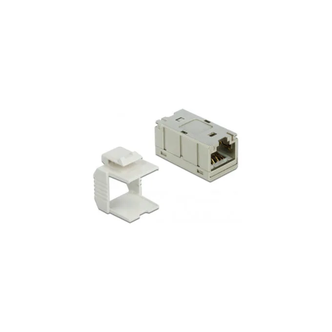 Adapter RJ-45 socket to RJ-45 socket compact, Cat.6a, coupling — image 3