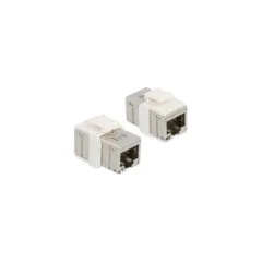Adapter RJ-45 socket to RJ-45 socket compact, Cat.6a, coupling