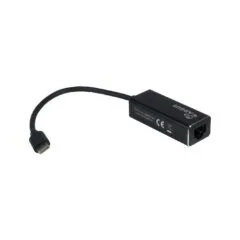 Adapter USB-C to Gigabit LAN RJ45 1000 Mbps Inter-Tech ARGUS - IT-811 - Black, USB-C, Gigabit