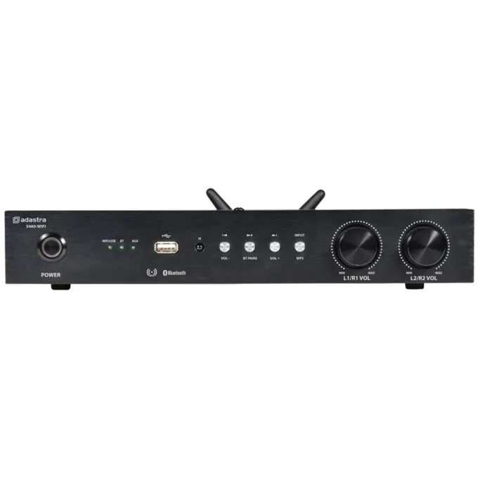 Adastra Amplifier - S460-WIFI - WIFI BT USB 4x30W@8ohm 103.146UK — image 2
