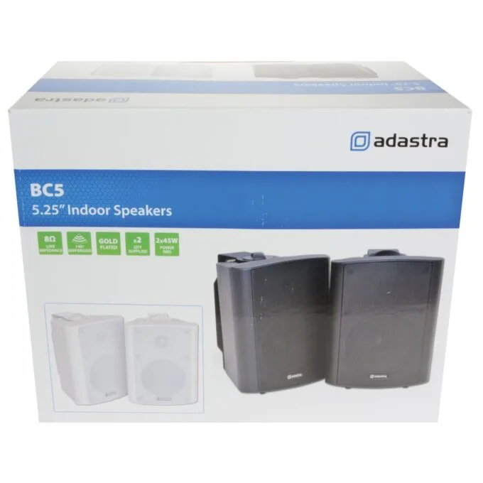Adastra BC5W 5.25'' Indoor Speakers White - 100.904UK - PAIR — image 2