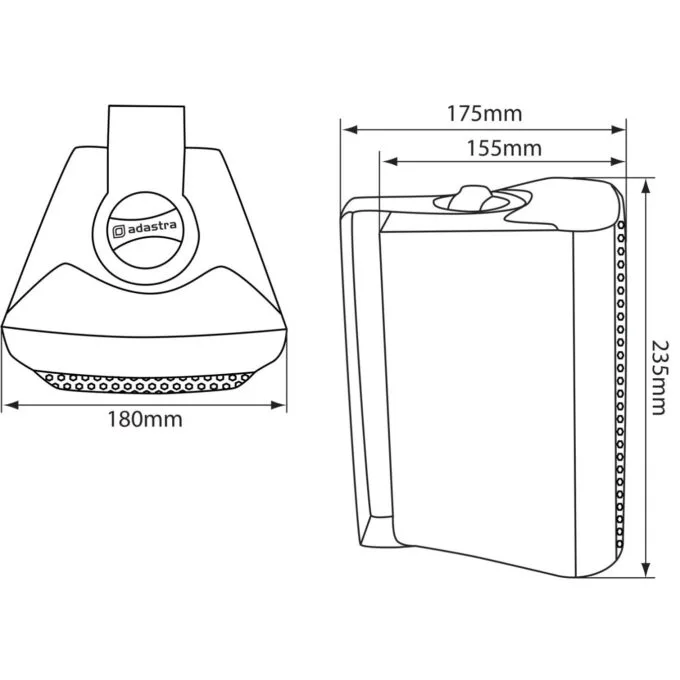 Adastra BC5W 5.25'' Indoor Speakers White - 100.904UK - PAIR — image 4