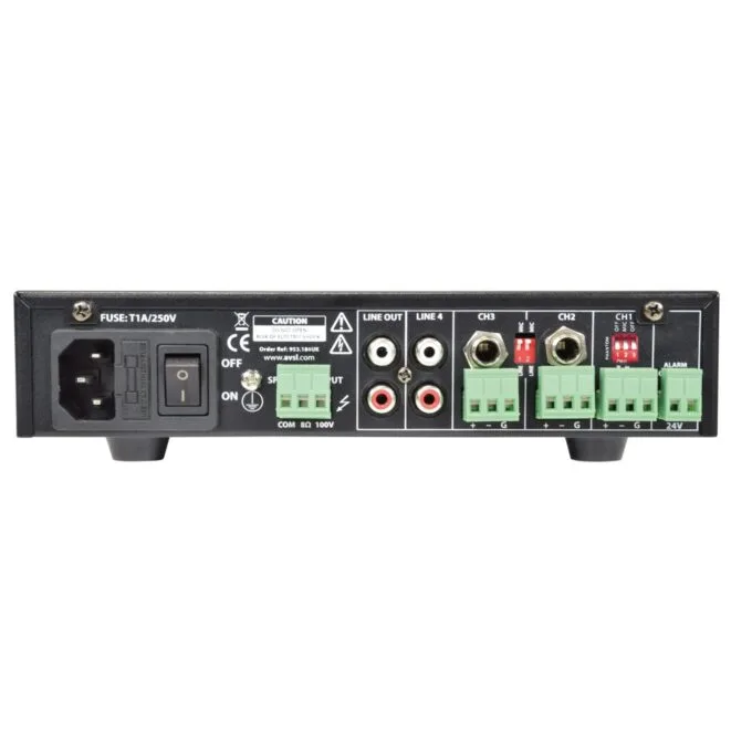 Adastra - UA60 - 100V Compact Amplifer Mixer 60W 953.186UK — image 3