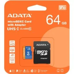 ADATA MicroSD 64GB SDXC UHS-I Class 10 - microSD Card