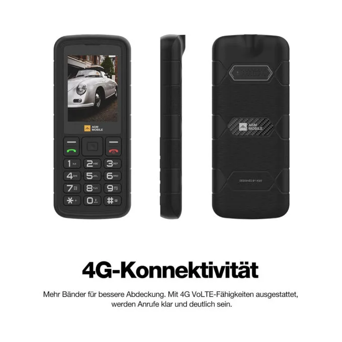 AGM by Bea-fon M9 Bartype (4G) rugged (IP68 IP69K MIL-STD-810H — image 2