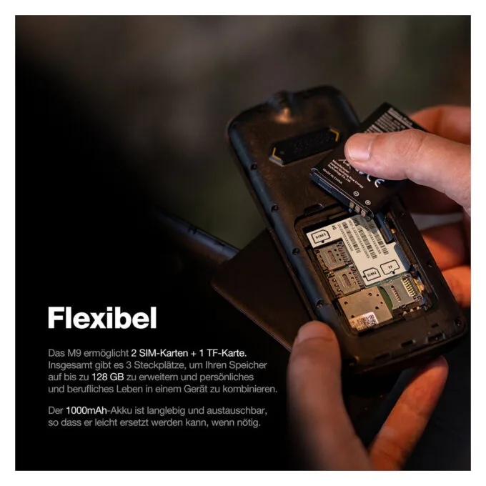 AGM by Bea-fon M9 Bartype (4G) rugged (IP68 IP69K MIL-STD-810H — image 3