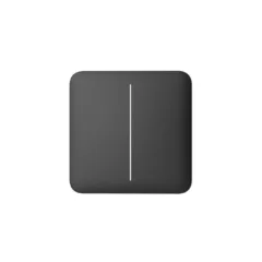 AJAX Automation Solo Button - 2-Gang Graphite