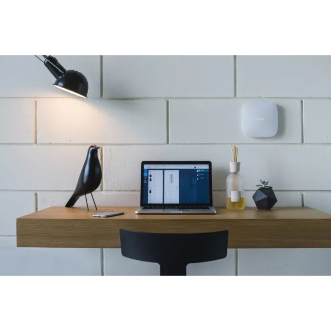 AJAX TCP-IP GSM Alarm Hub - White — image 3
