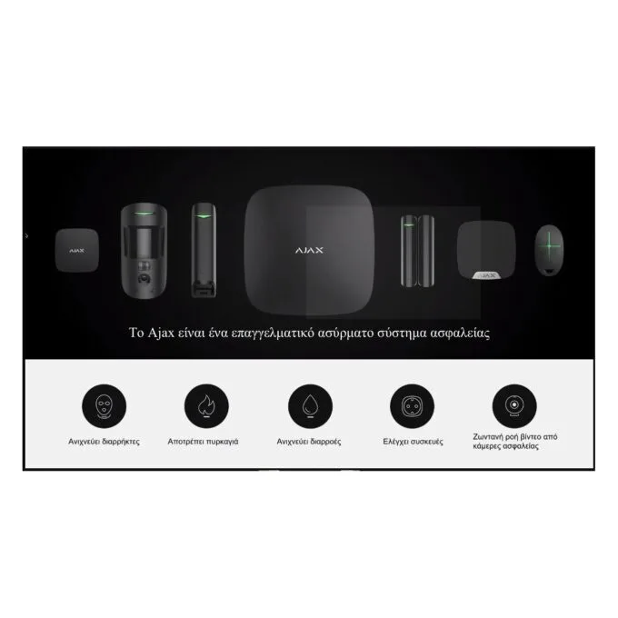 AJAX TCP-IP GSM Alarm Hub - White — image 9