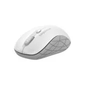 Alcatroz Airmouse Duo 3 Silent Wireless & Bluetooth Mouse 1200 CPI White