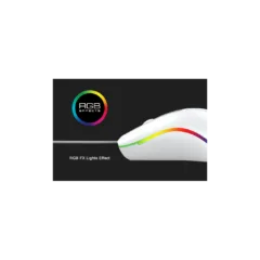 Alcatroz ASIC 9 RGB Wired Gaming Mouse White