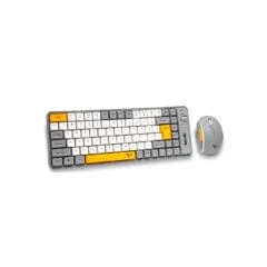 Alcatroz Tetriz Air 300C Keyboard & Mouse 2.4G+BT Combo 84K - Summer White