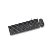 Alcatroz XPLORER C3600 Silent Black Wired Keyboard & Mouse Combo