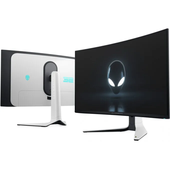 Alienware AW3225QF 32" 4K QD-OLED Curved Gaming Monitor 240Hz 0.03ms - — image 5