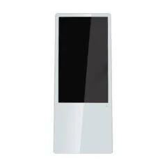 Allnet Standdisplay 43 Zoll Aufsteller mit Laufrollen. 700 Nits. HDMI. Farbe weiß